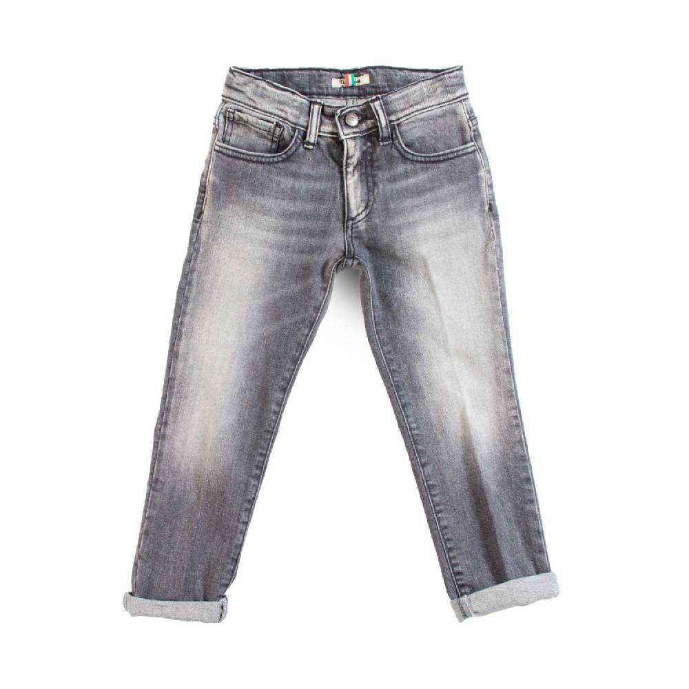 Nupkeet Pantalone 5 Tasche in Denim Nero – Olginate