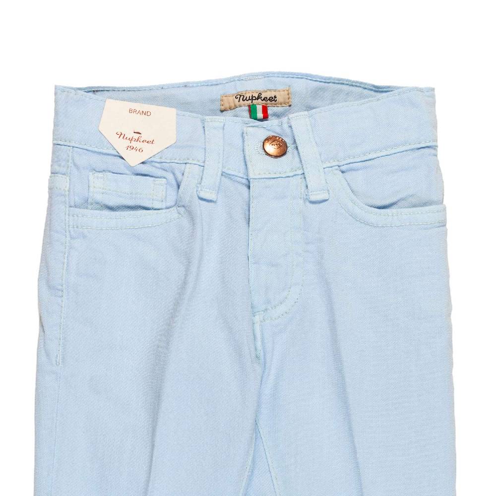 Nupkeet Pantalone Azzurro Noto
