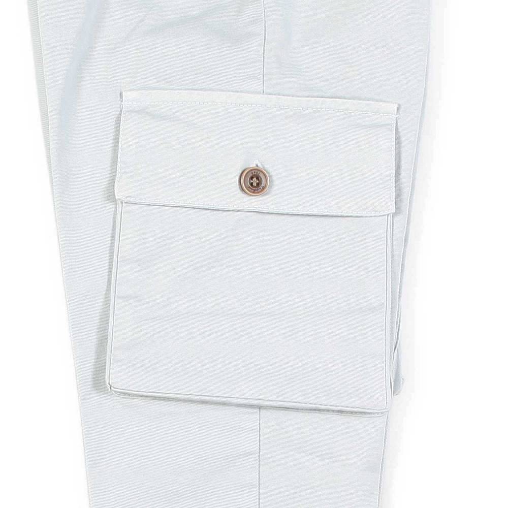 Nupkeet Pantalone Cargo Bianco Perla Verona