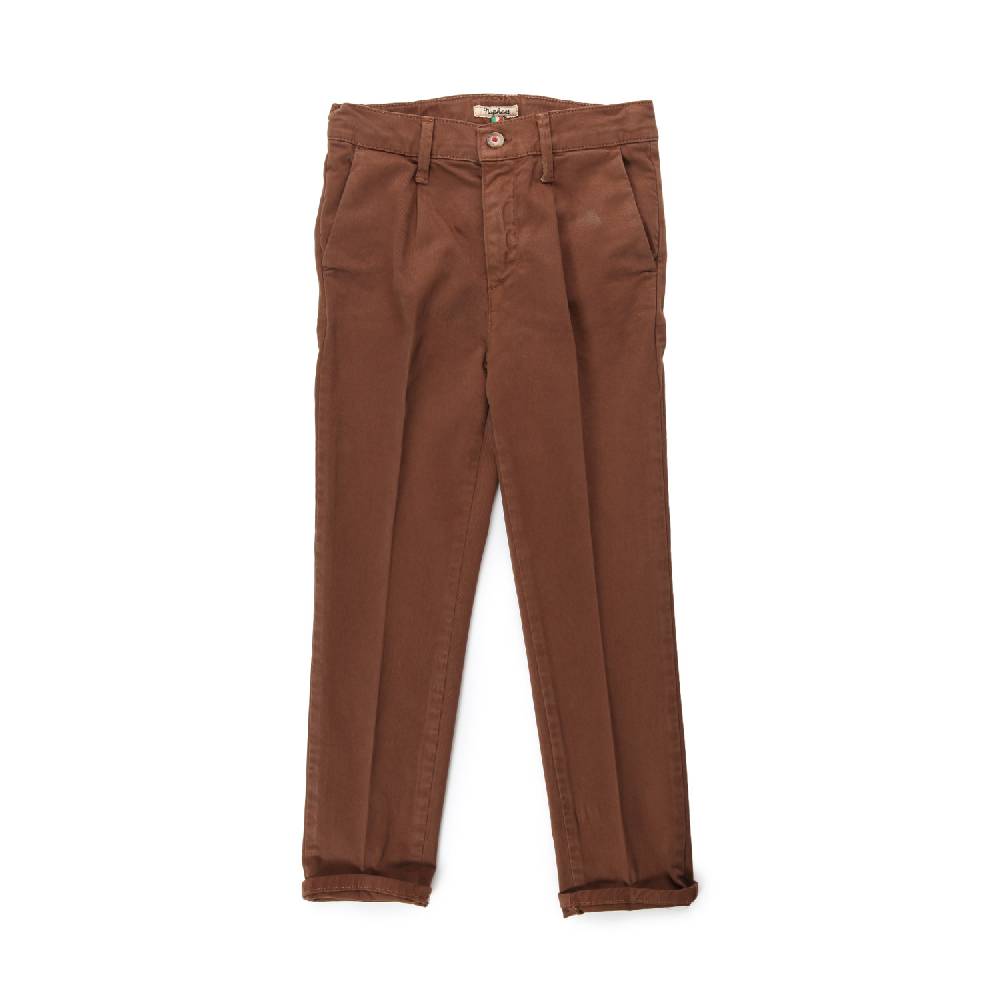 Nupkeet Pantalone Fabrizio marrone moro