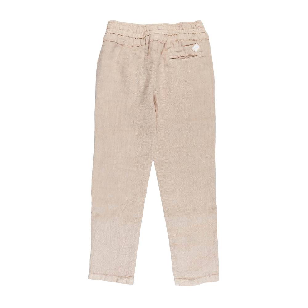 Nupkeet Pantalone Lino Nocciola Milano