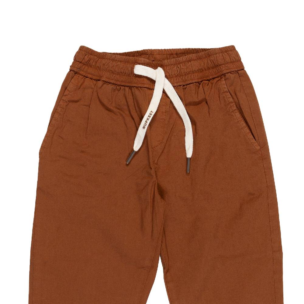 Nupkeet Pantalone Parachute Marrone Cacao Caserta