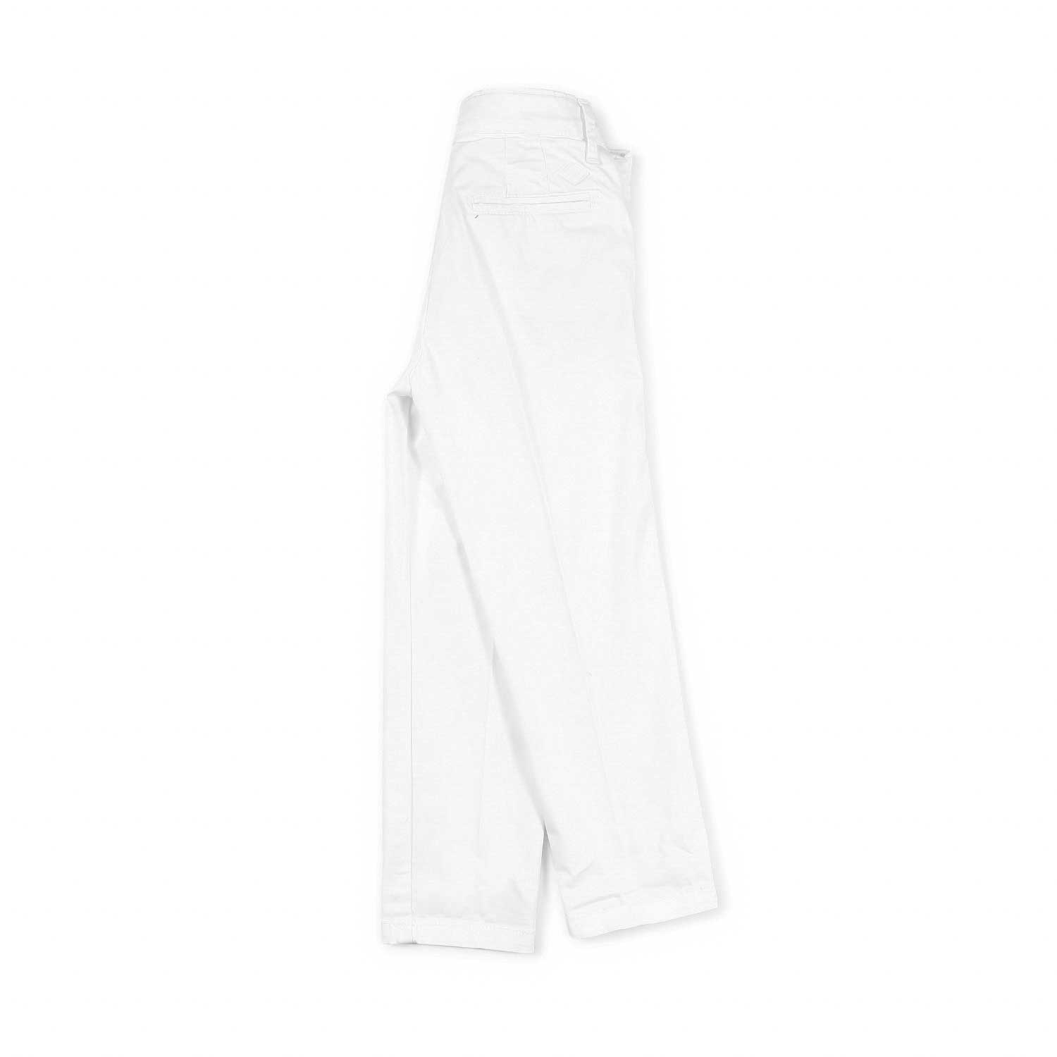 Nupkeet Pantalone Raso Bianco Piacenza