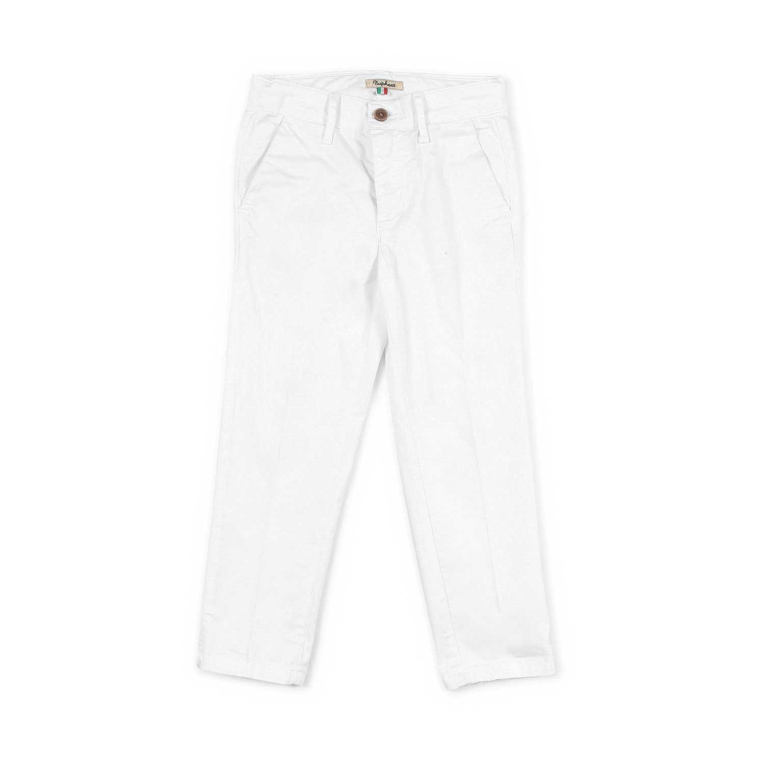 Nupkeet Pantalone raso bianco Piacenza