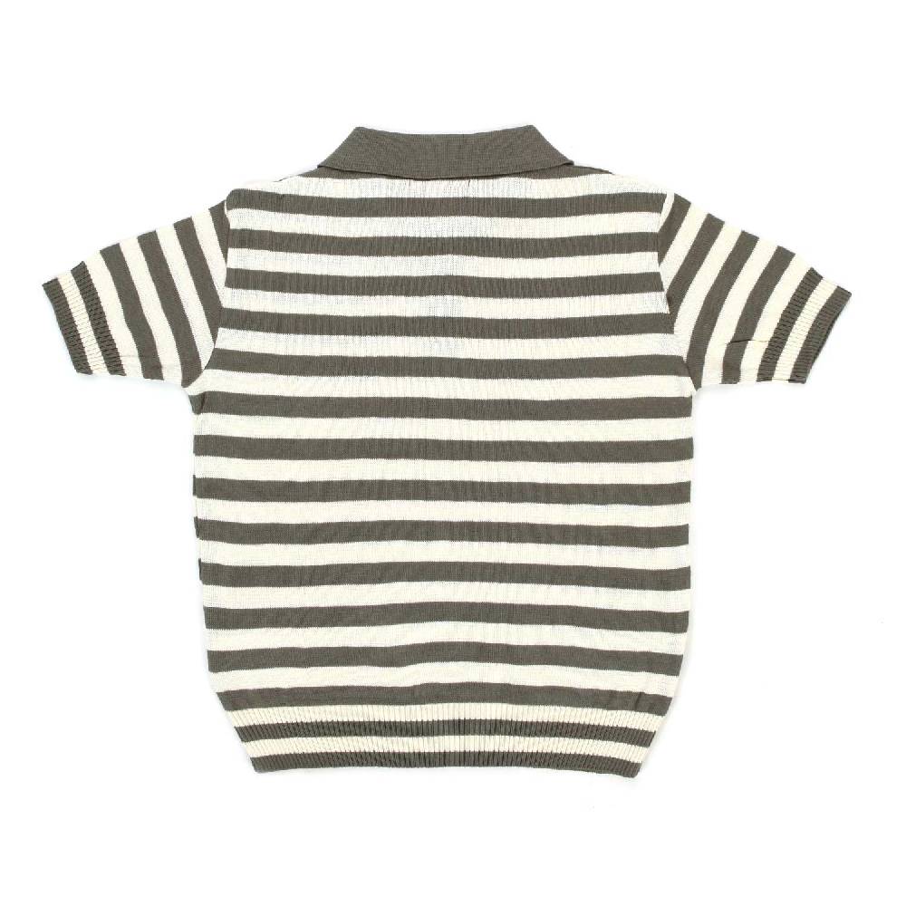 Nupkeet Polo Anafi Panna E Salvia A Righe