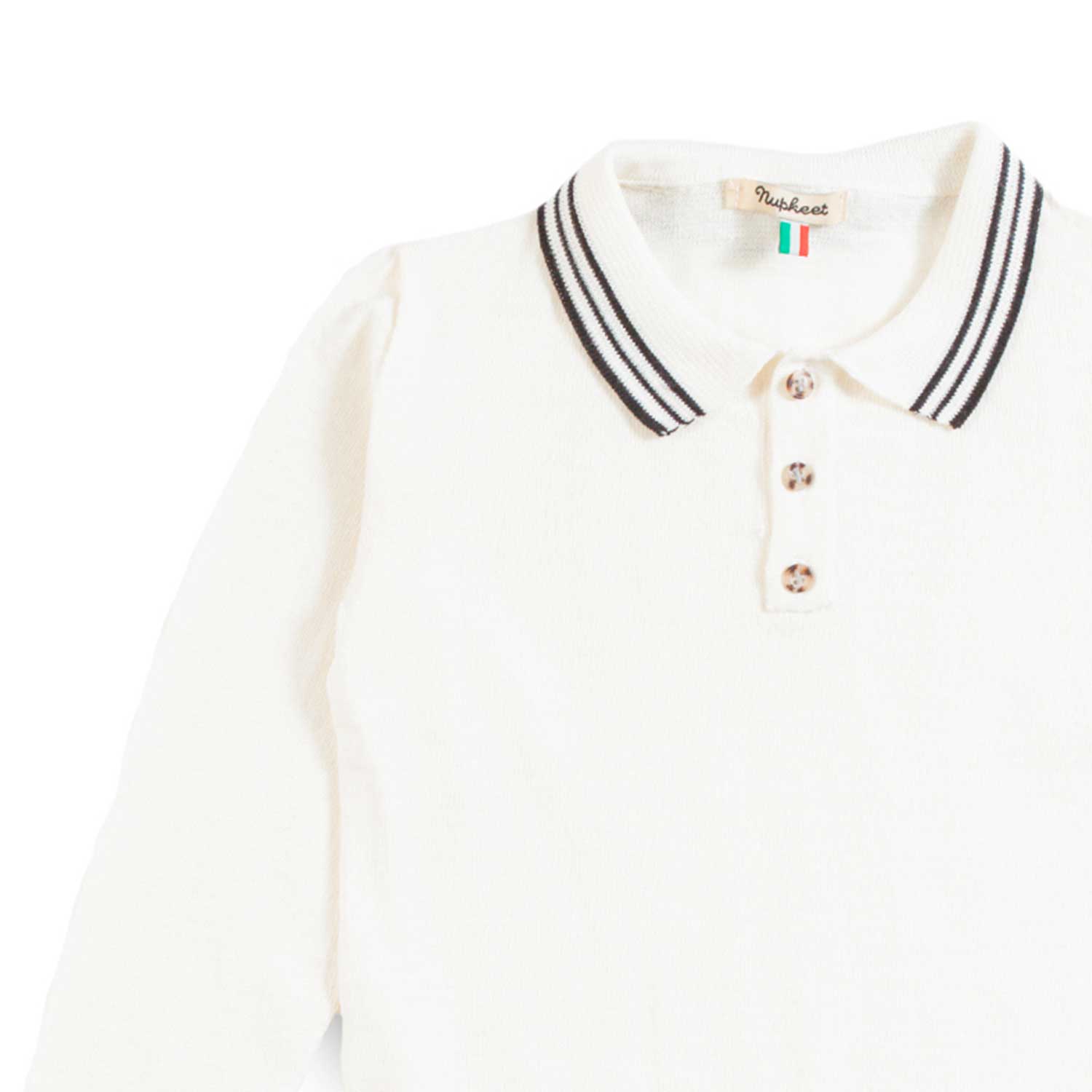 Nupkeet Polo Manica Lunga Panna – Scanno