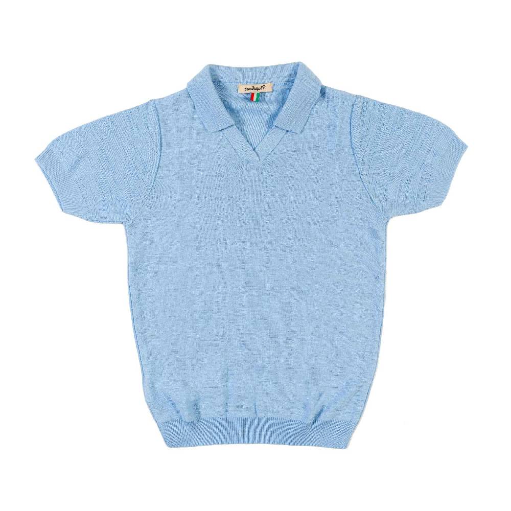 Nupkeet Polo tricot azzurro cielo Taranto