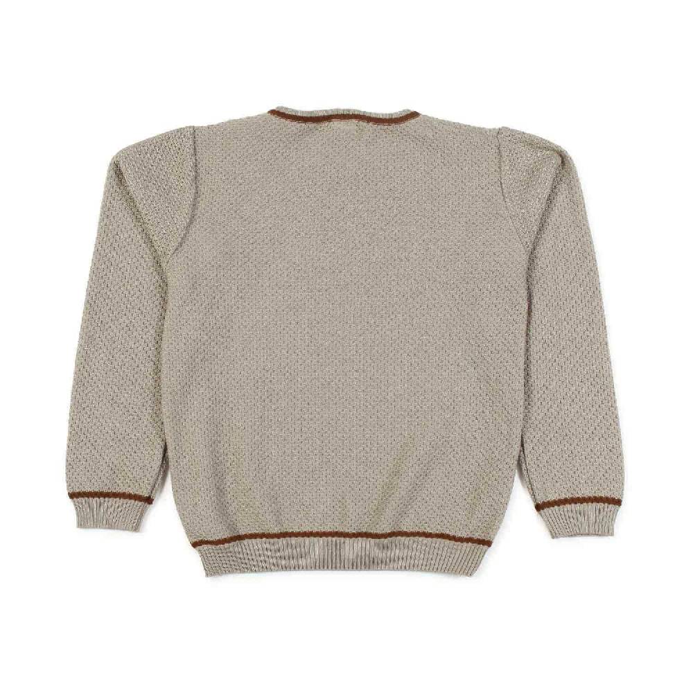 Nupkeet Pullover Beige Sabbia E Cacao Lecce