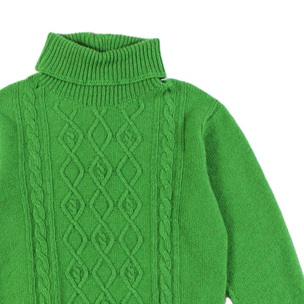 Nupkeet Pullover Collo Alto Verde – Osiglia