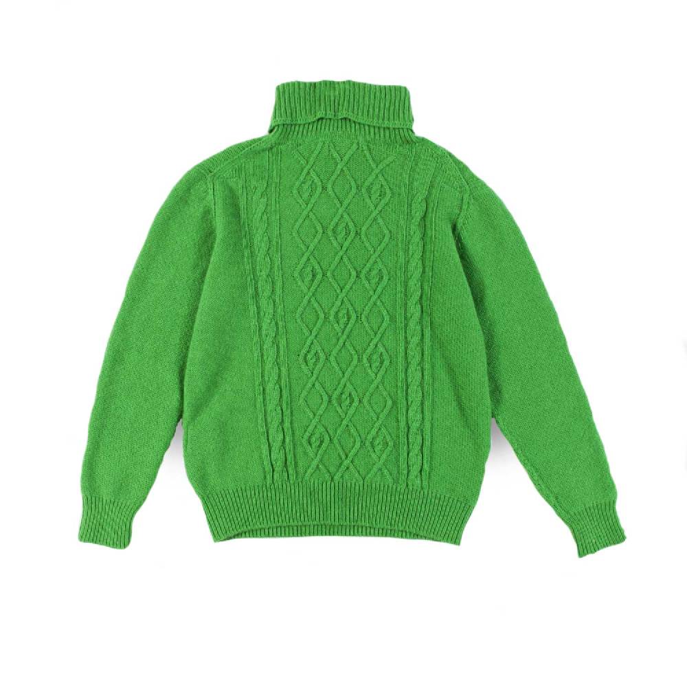 Nupkeet Pullover Collo Alto Verde – Osiglia