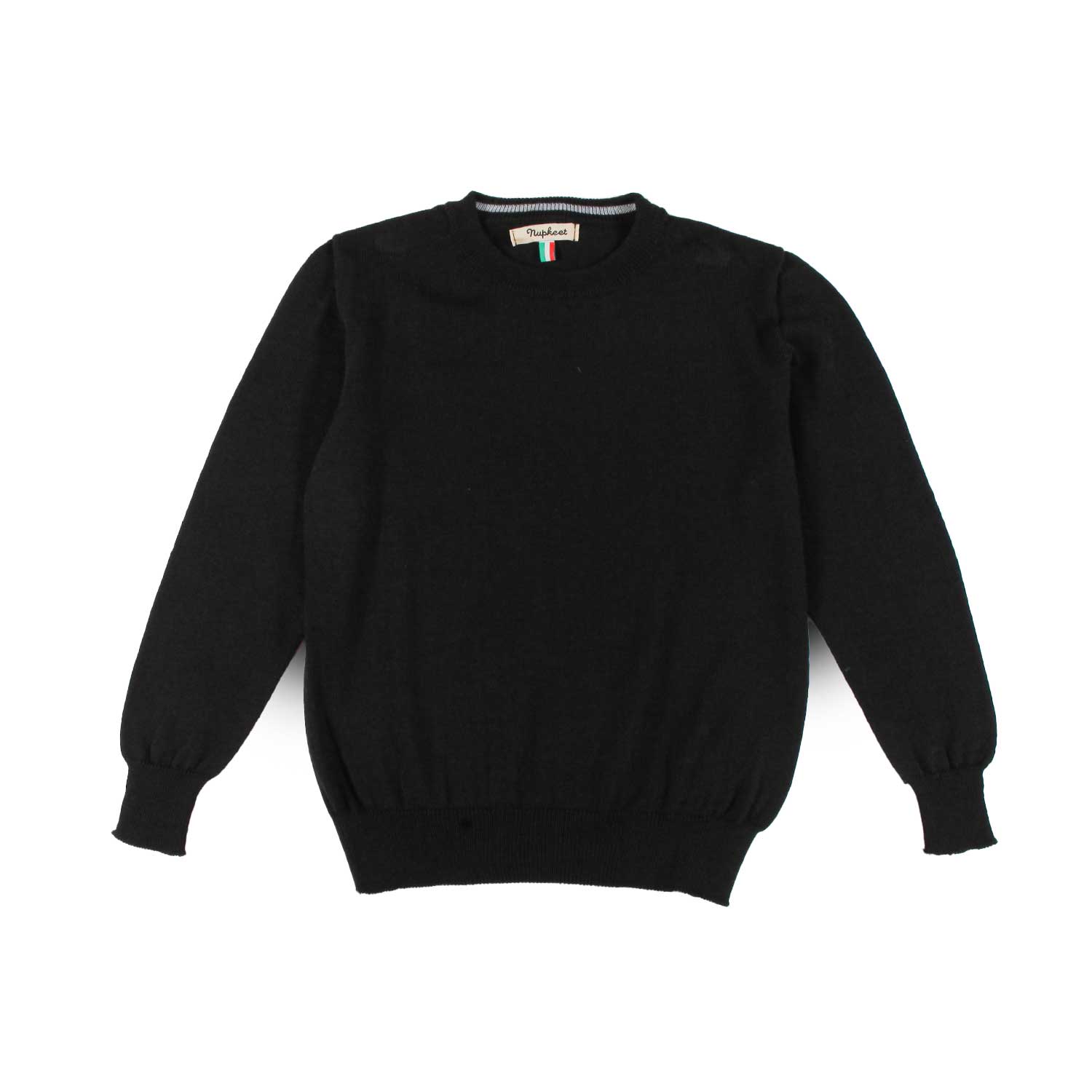 Nupkeet Pullover Girocollo Nero – Lentini