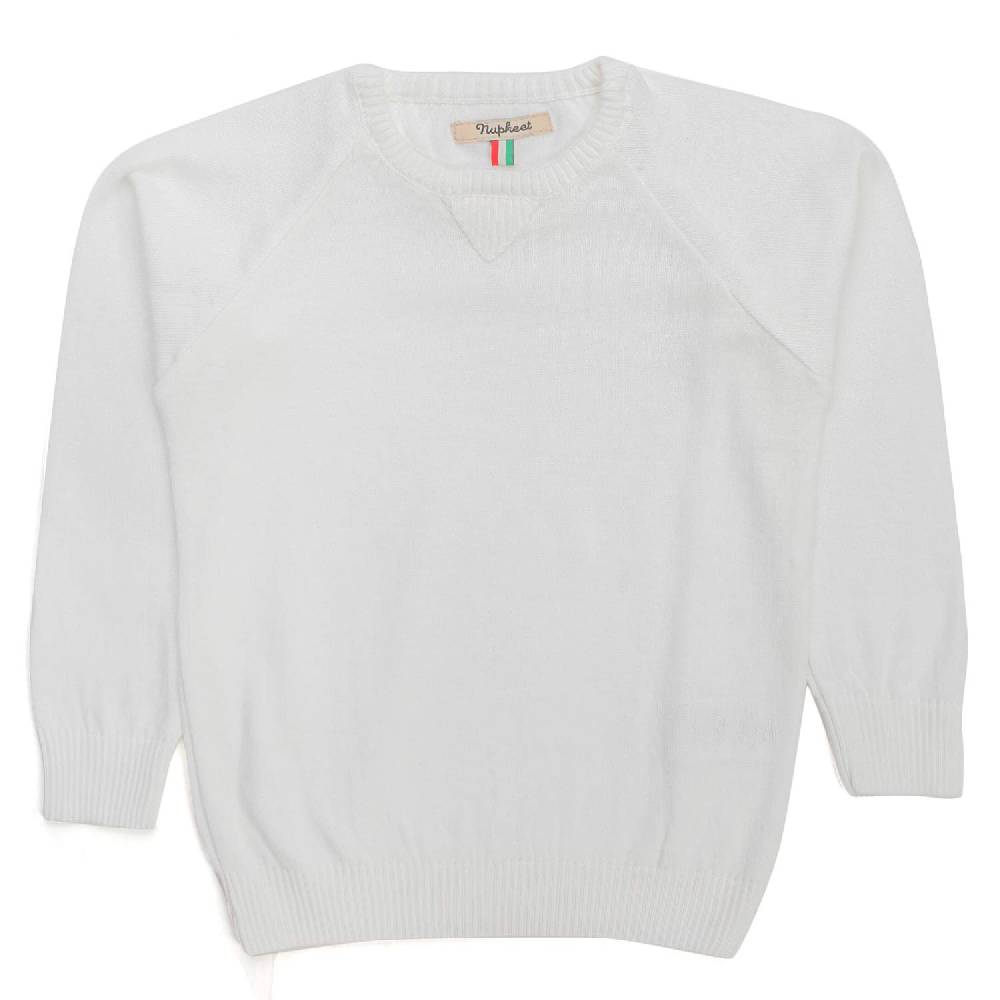 Nupkeet Pullover Madera Bianco