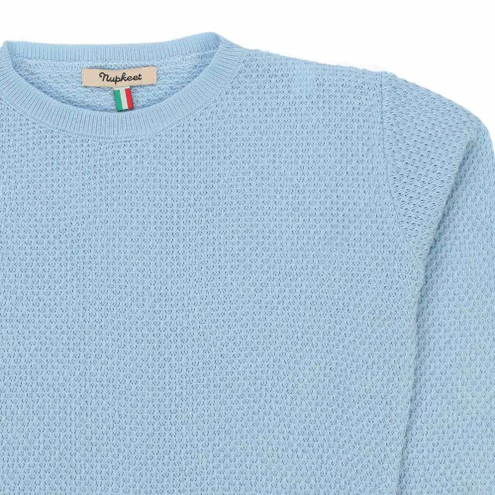 Nupkeet Pullover Tortuga Azzurro Cielo