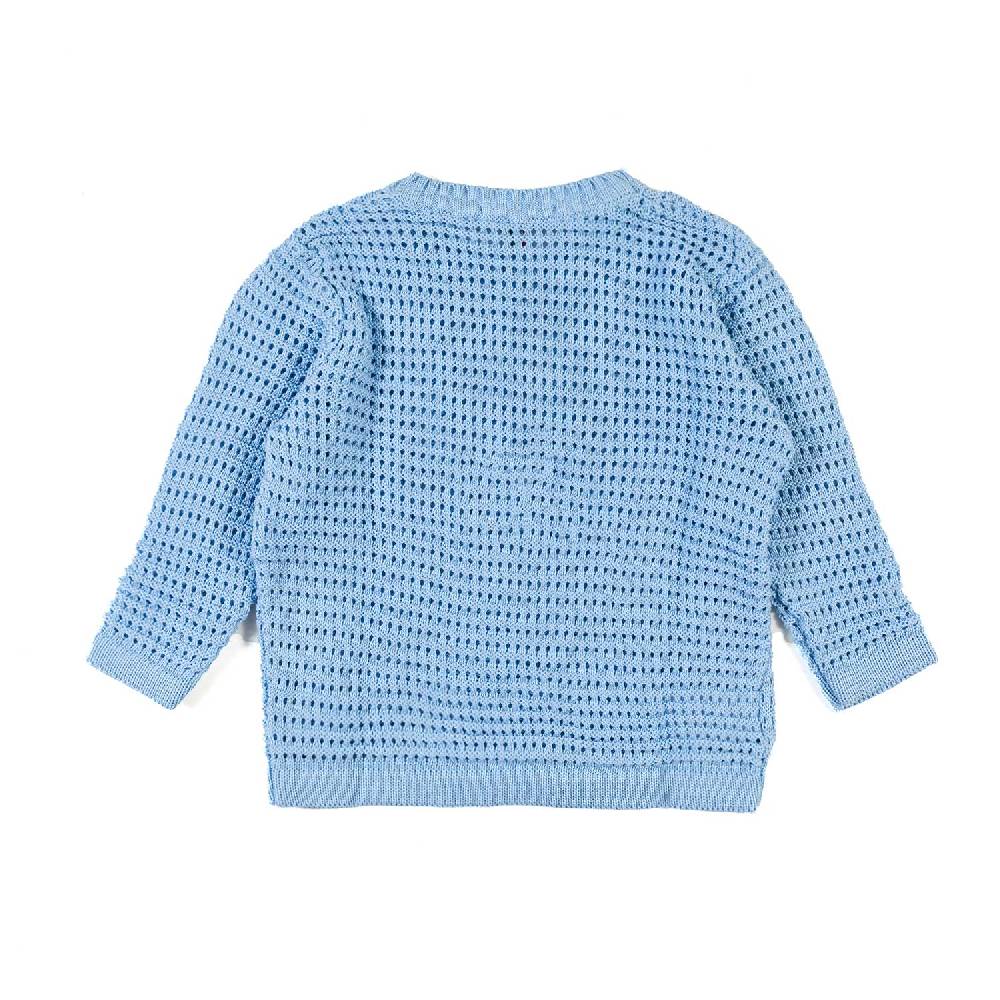 Nupkeet Pullover Tricot Azzurro Cielo Pistoia