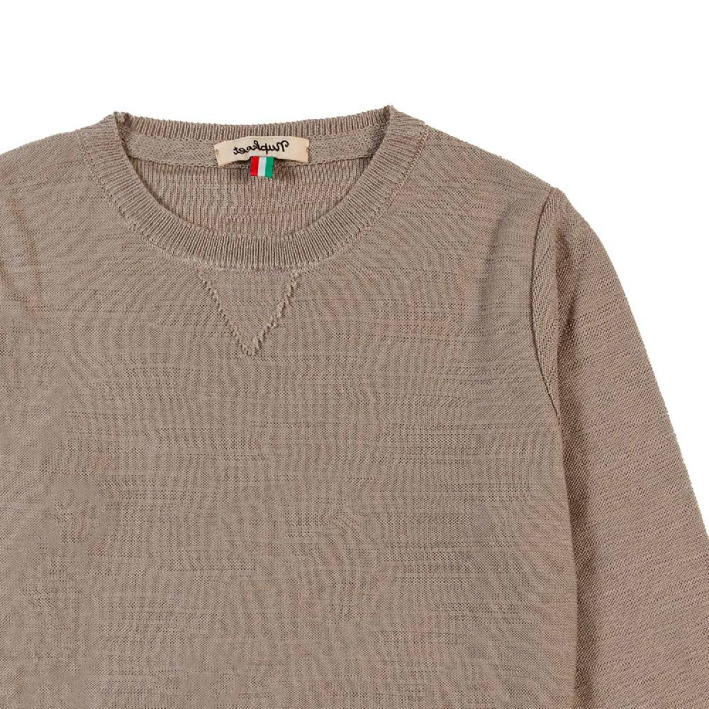Nupkeet Pullover Tricot Beige Sabbia Capalbio