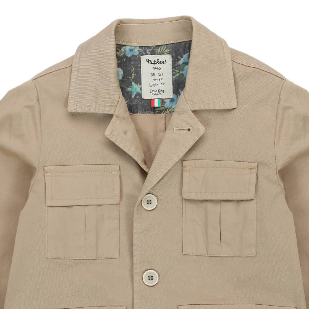 Nupkeet Sahariana Con Tasche Tortola Deserto