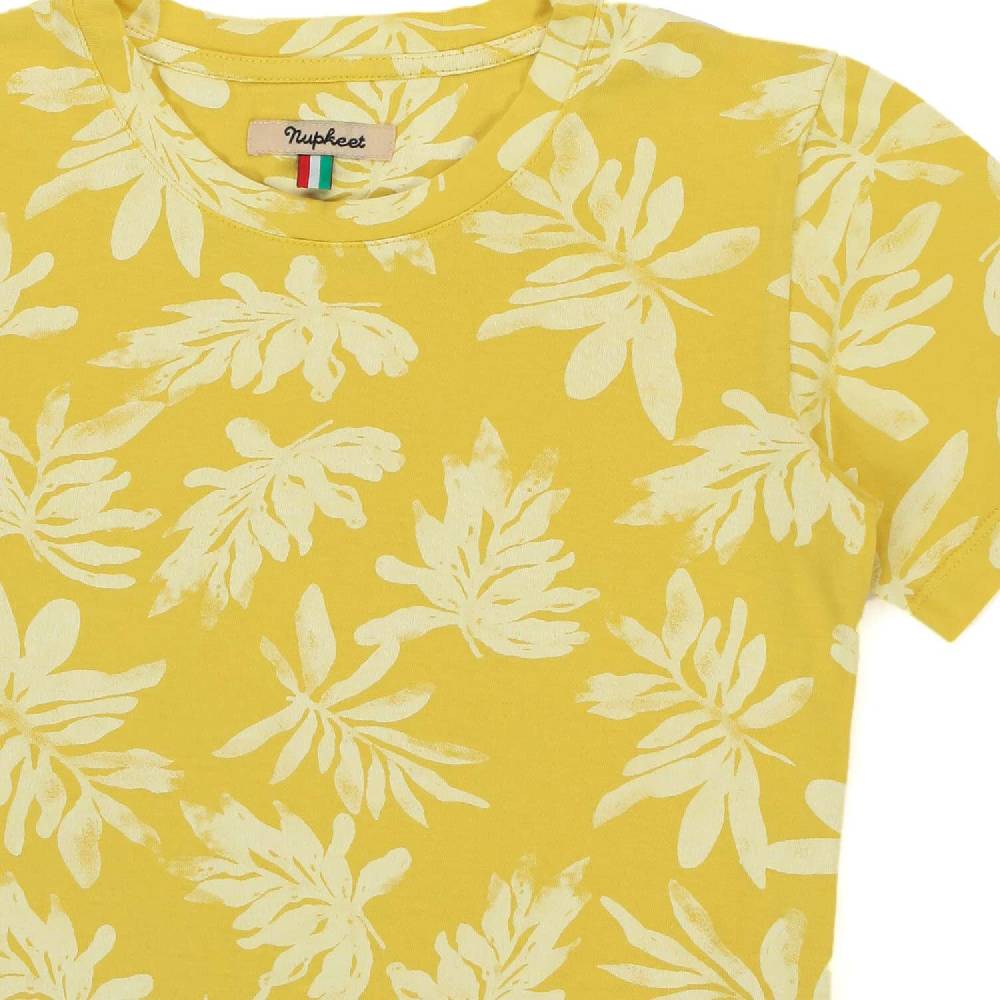 Nupkeet T-shirt Guadalupa Giallo Ginestra