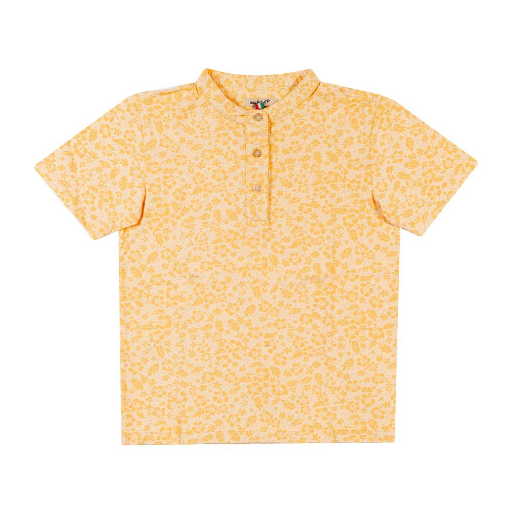 Nupkeet T-shirt serafino arancio zucca Trieste