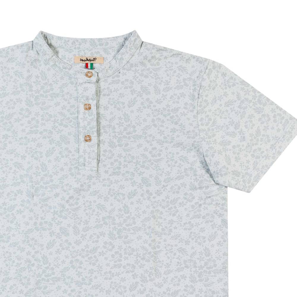 Nupkeet T-shirt Serafino Grigio Perla Trieste