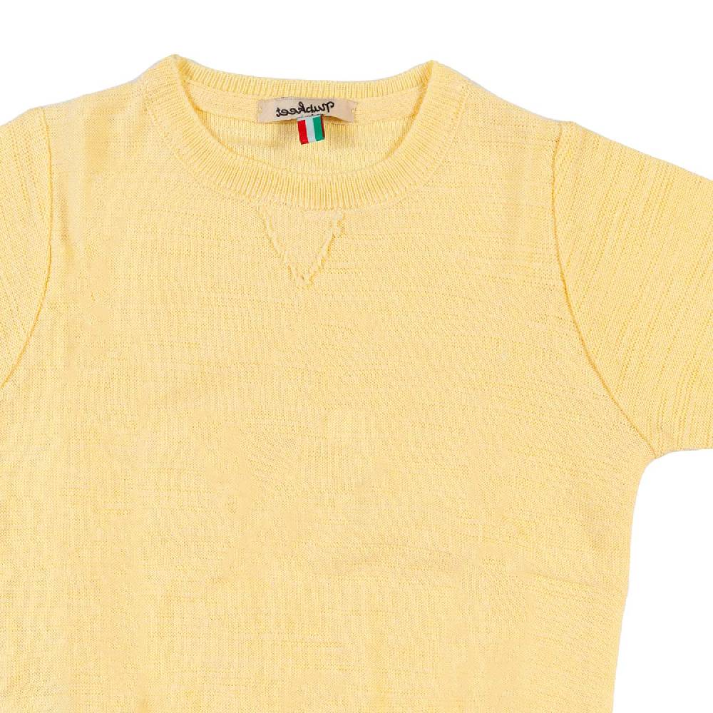 Nupkeet T-shirt Tricot Giallo Banana Fano