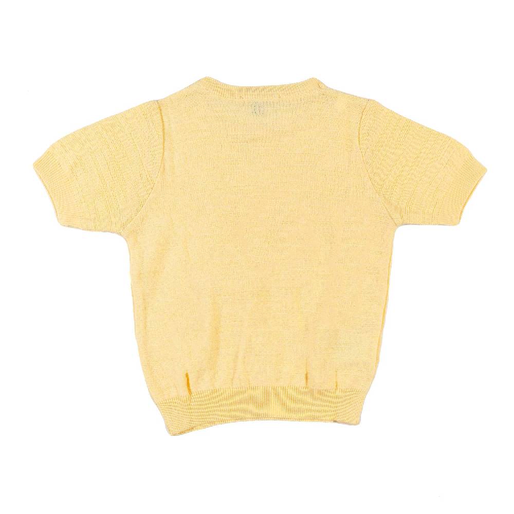 Nupkeet T-shirt Tricot Giallo Banana Fano