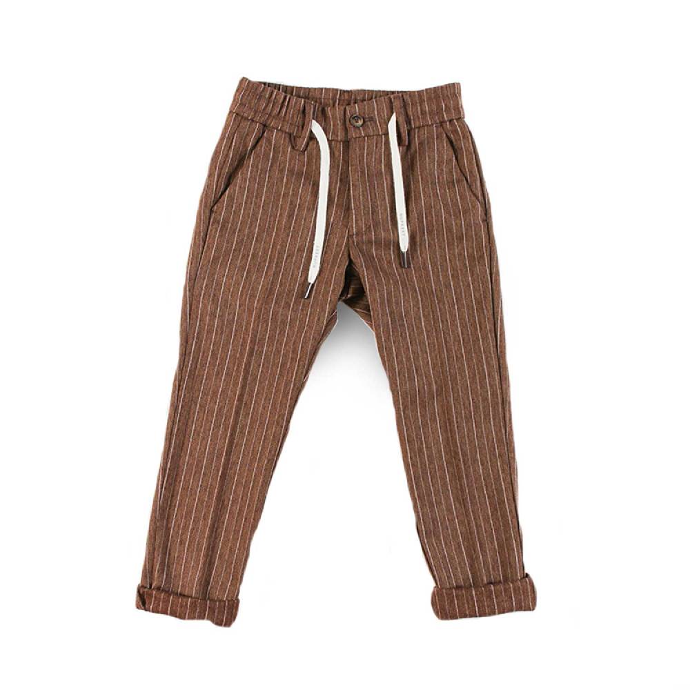 Nupkeet Pantalone con Coulisse in Panno Spinato – Torrei