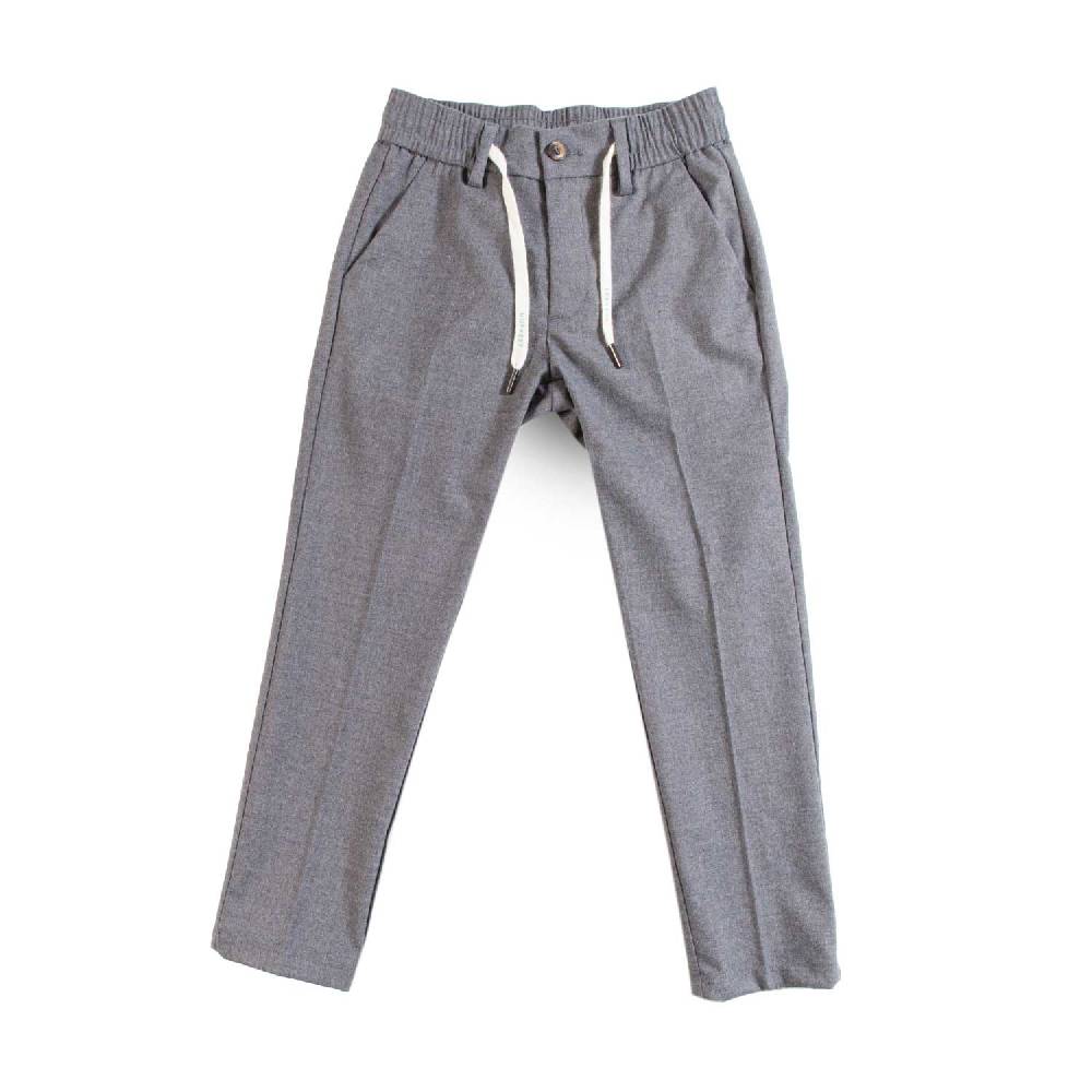 Nupkeet Pantalone con Coulisse in Tessuto Stretch – Comacchio