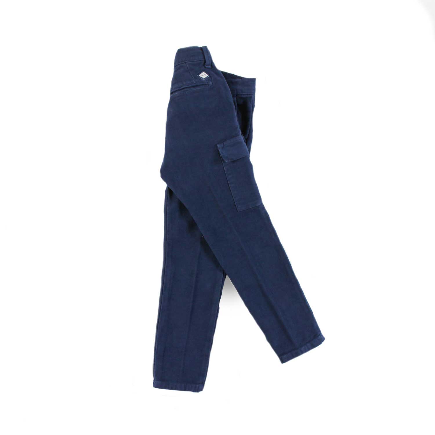 Nupkeet Pantalone Con Tasconi In Fustagno Stretch – Ganna
