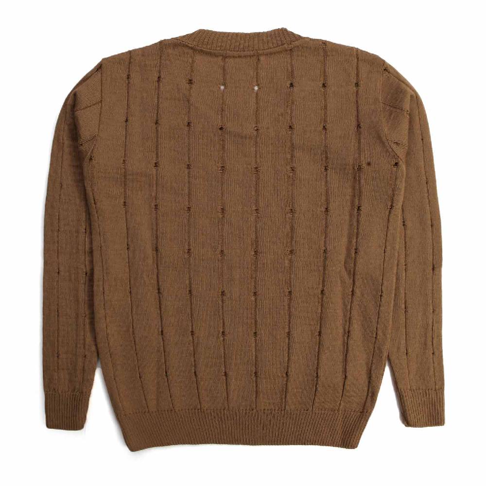 Nupkeet Quaglia Cammello – Pullover In Tricot Misto Lana