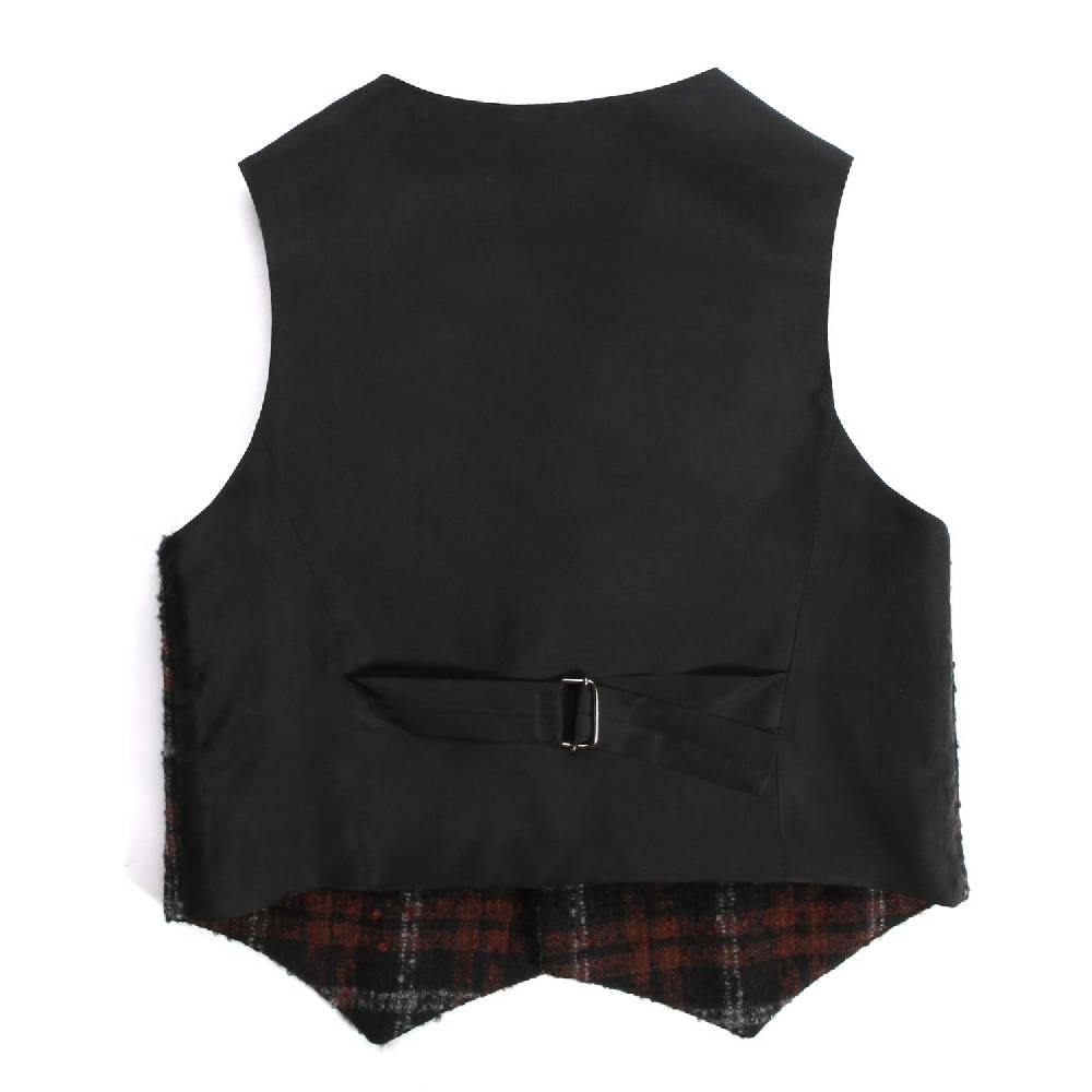 Nupkeet Rapace Mattone – Gilet A Quadri Bambino E Teenager