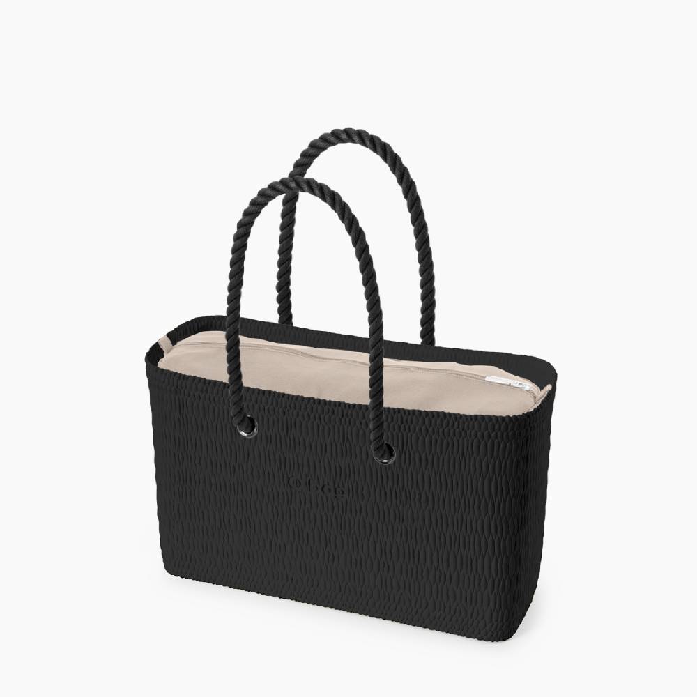 O bag beach completa nero