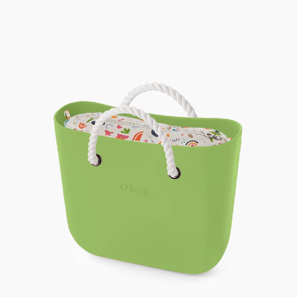 O bag mini greenery doodle