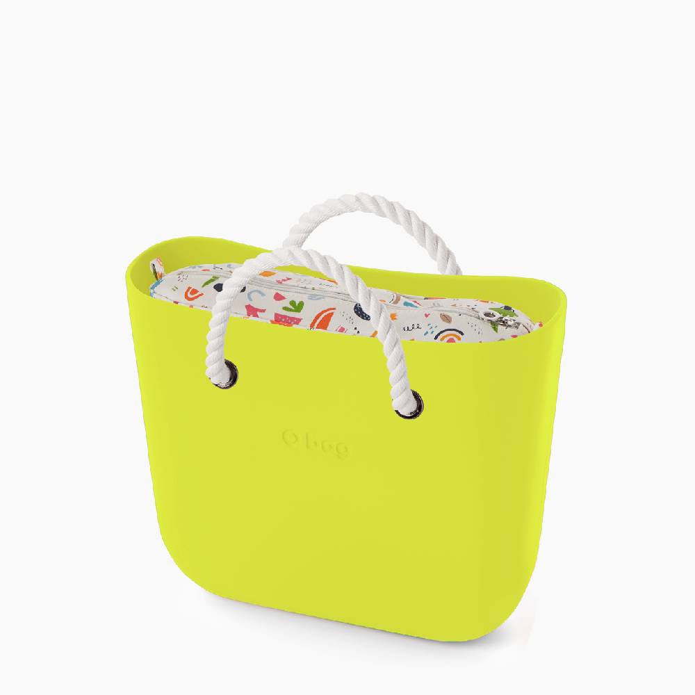 O bag mini lime doodle