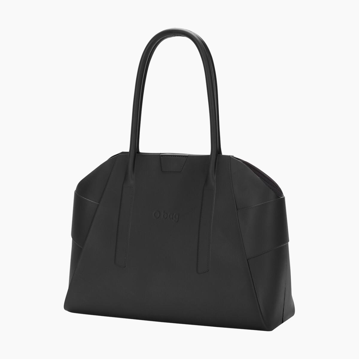 O bag unique nera con sacca interna