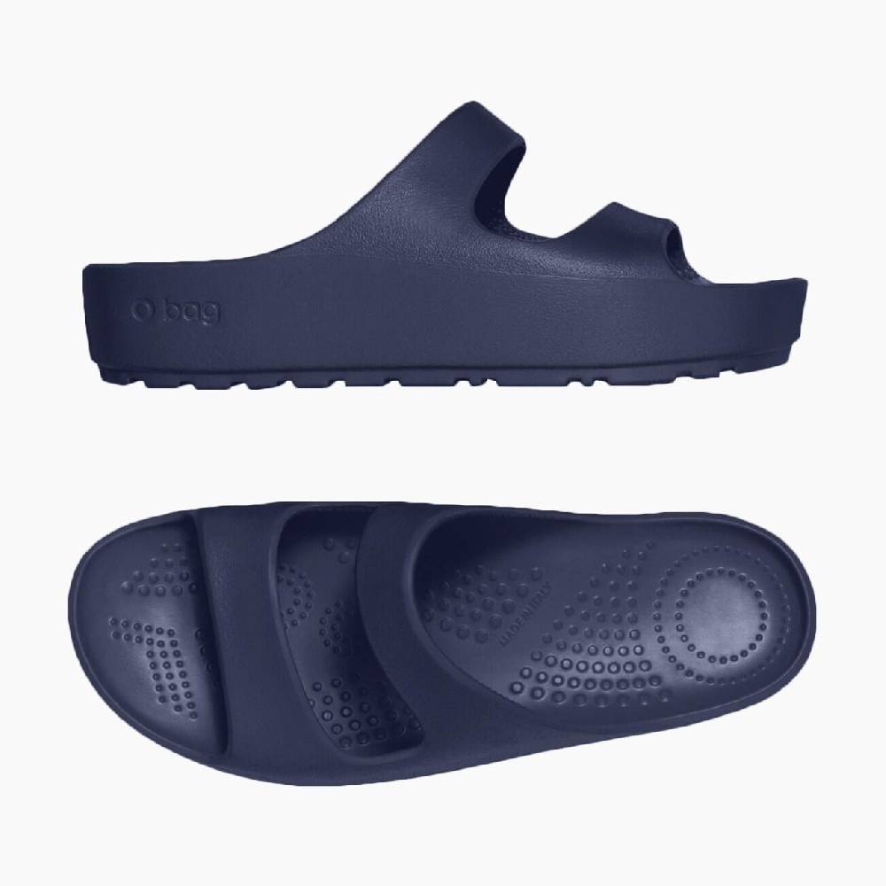 O shoes high blu navy