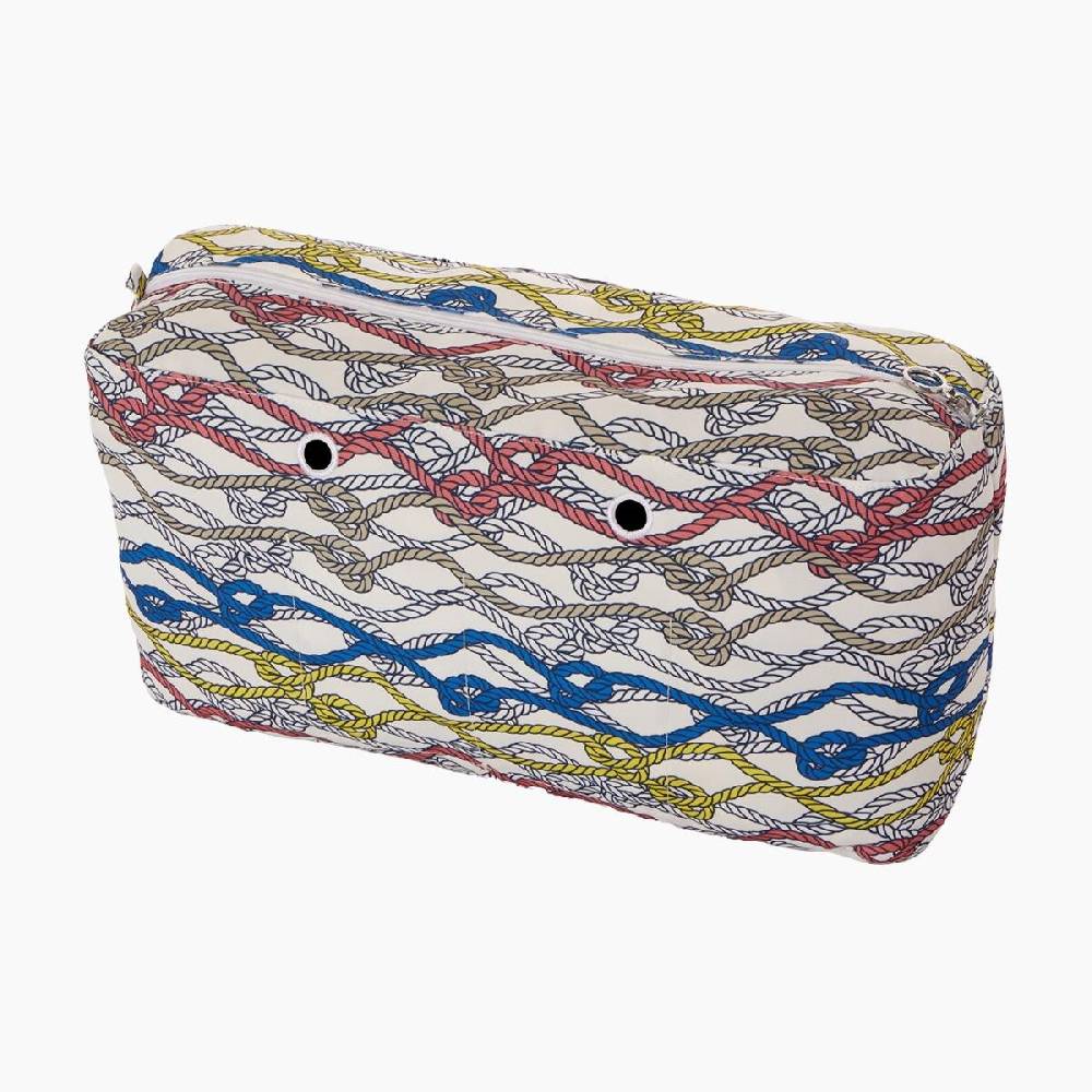 Sacca interna erika/marina/fresia stampa nodo O bag beach