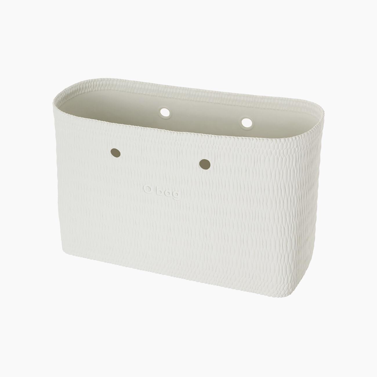 Scocca midollino latte O bag beach