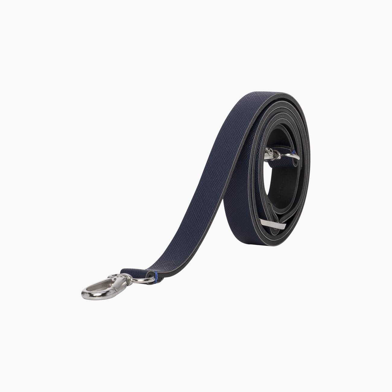 Tracolla extraslim tessuto sintetico blu navy