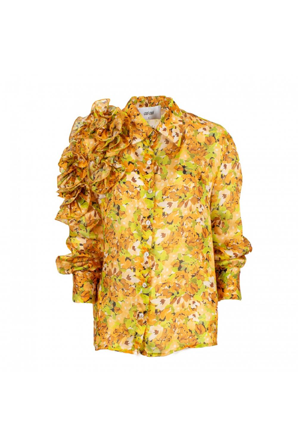 Odì Odì EMORY 250S402 CAMICIE E BLUSE FIORE SENAPE 3468