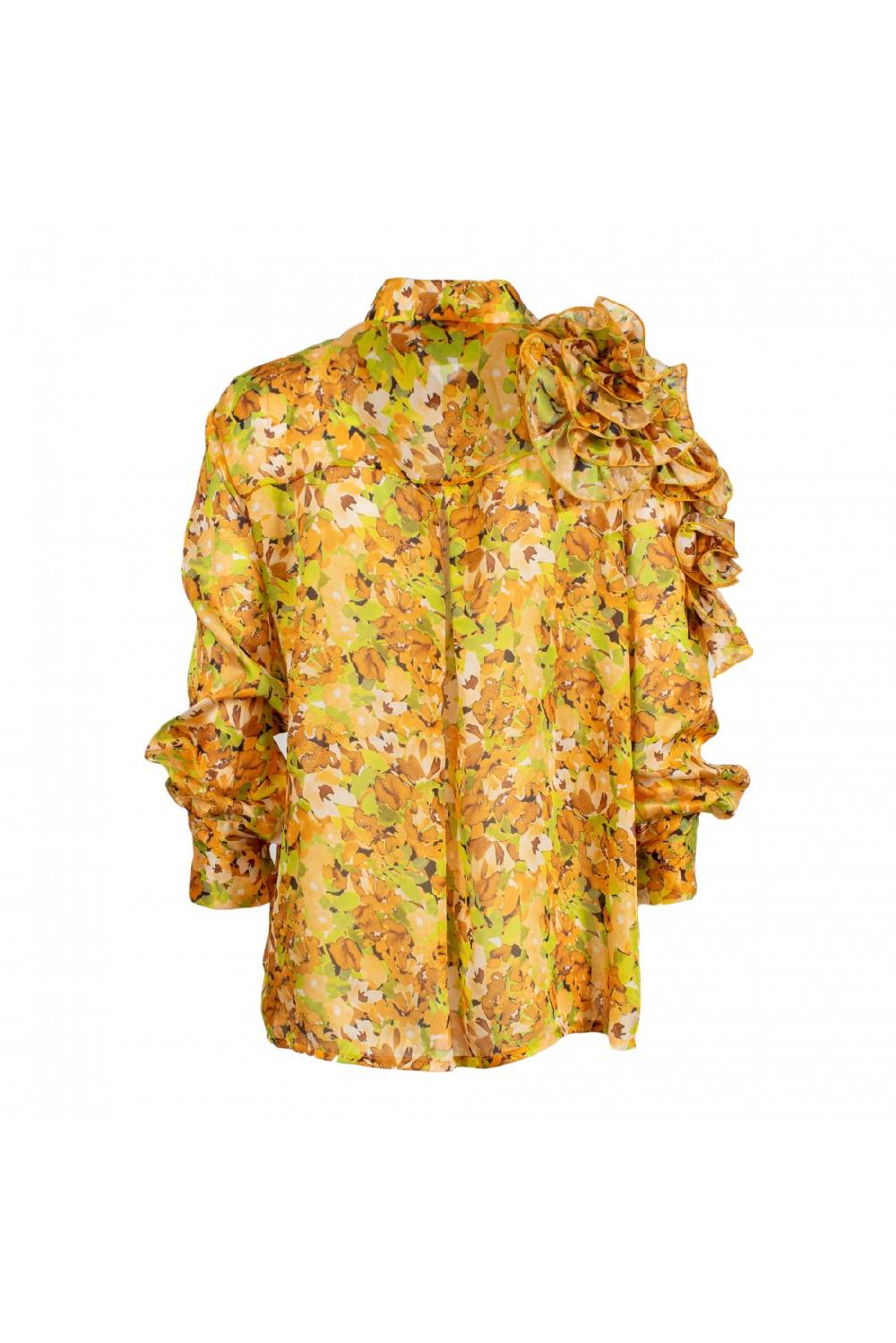 Odì Odì EMORY 250S402 CAMICIE E BLUSE FIORE SENAPE 3468