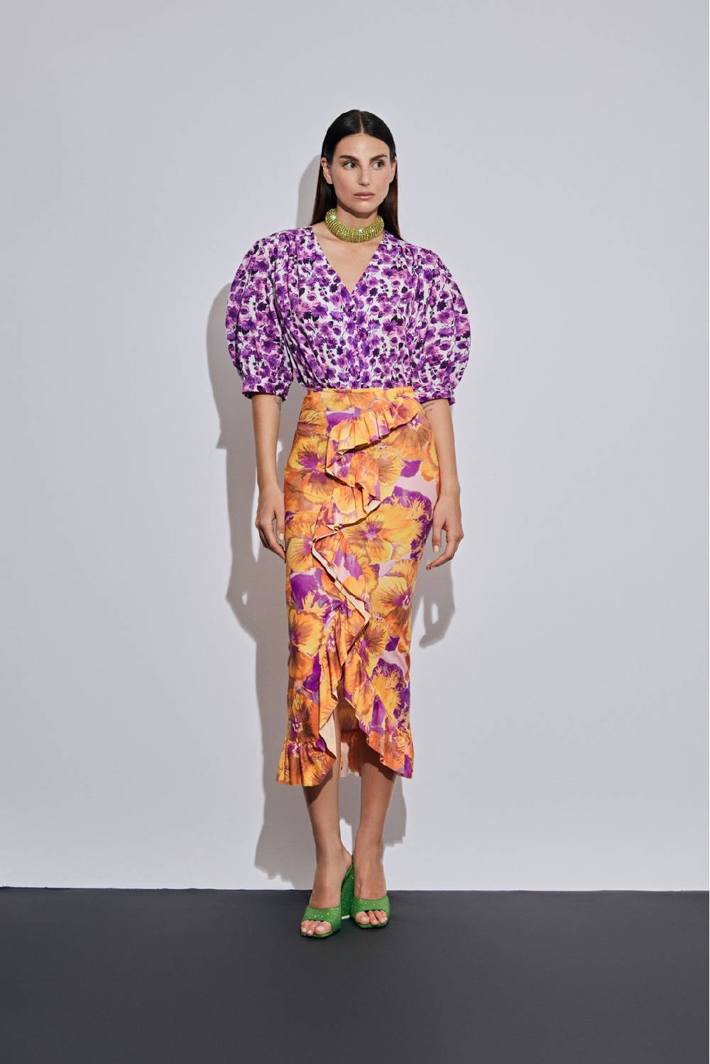 Odì Odì ERNY 250S405 CAMICIE E BLUSE FIORE VIOLA 3467