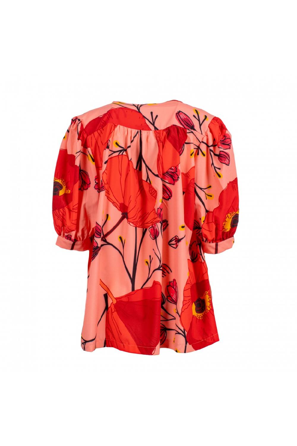 Odì Odì ERNY 250S406 CAMICIE E BLUSE FIORE ROSA/ROSSO 3471