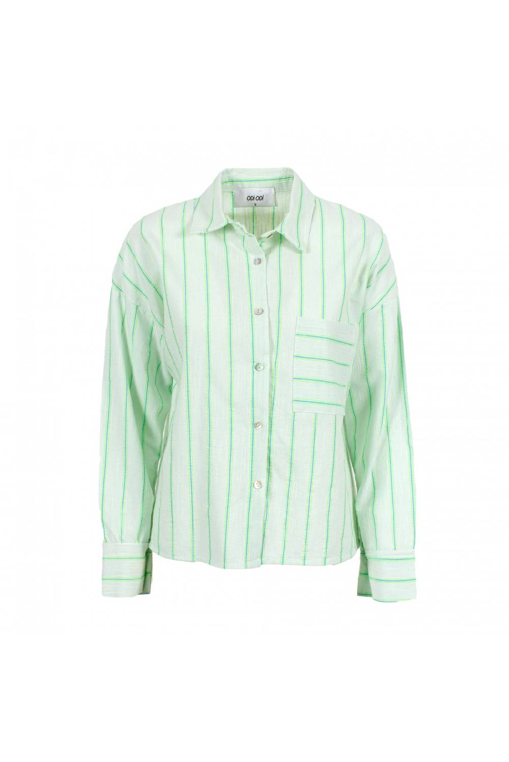 Odì Odì MARETTIMO 250S4P0 CAMICIE E BLUSE VERDE ACQUA