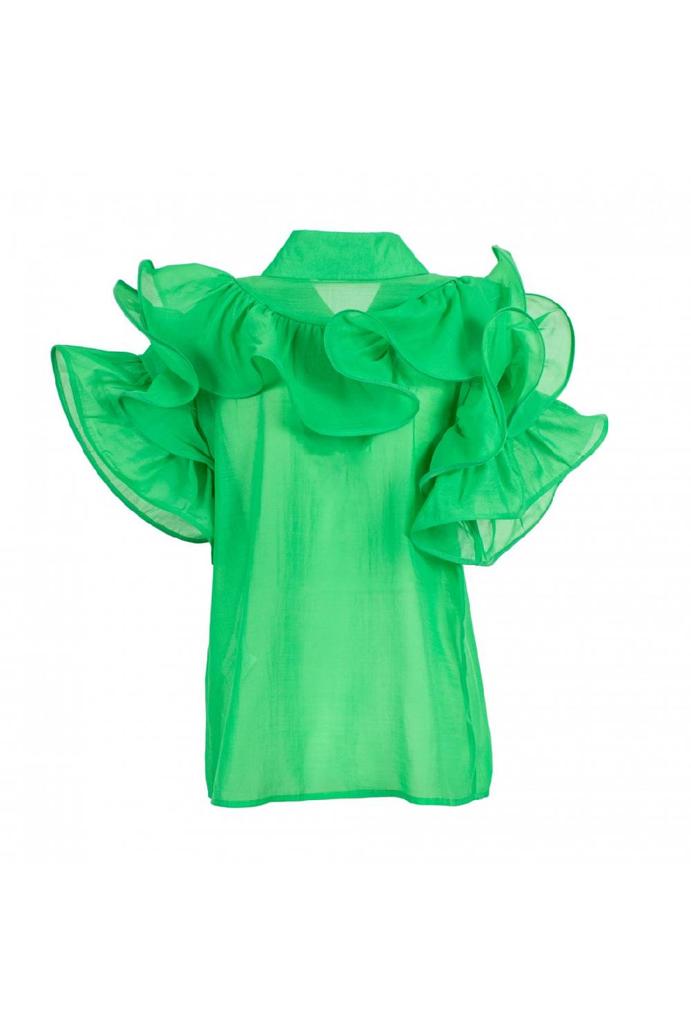 Odì Odì CHIAVARI 250S4F2 CAMICIE E BLUSE VERDE