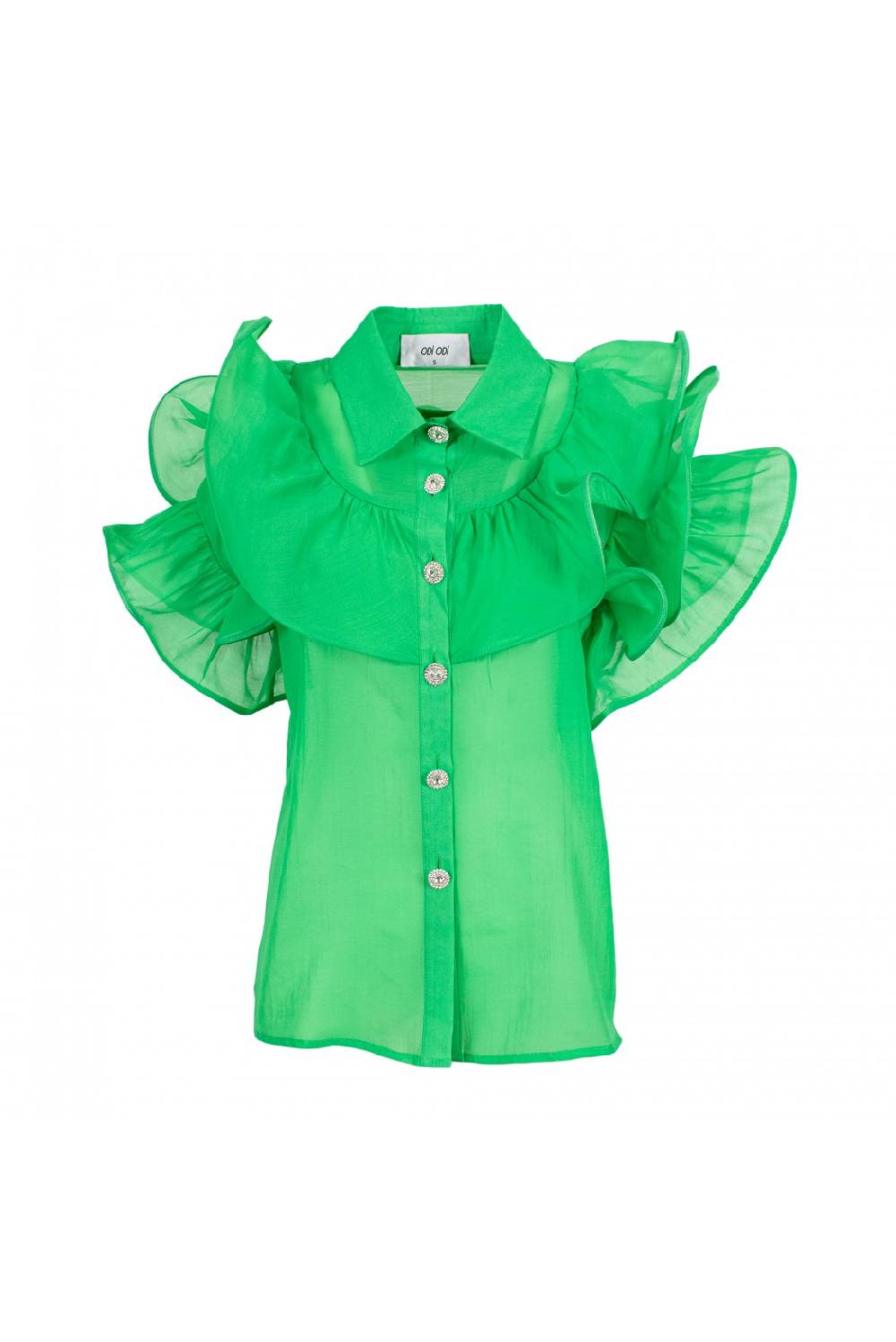 Odì Odì CHIAVARI 250S4F2 CAMICIE E BLUSE VERDE