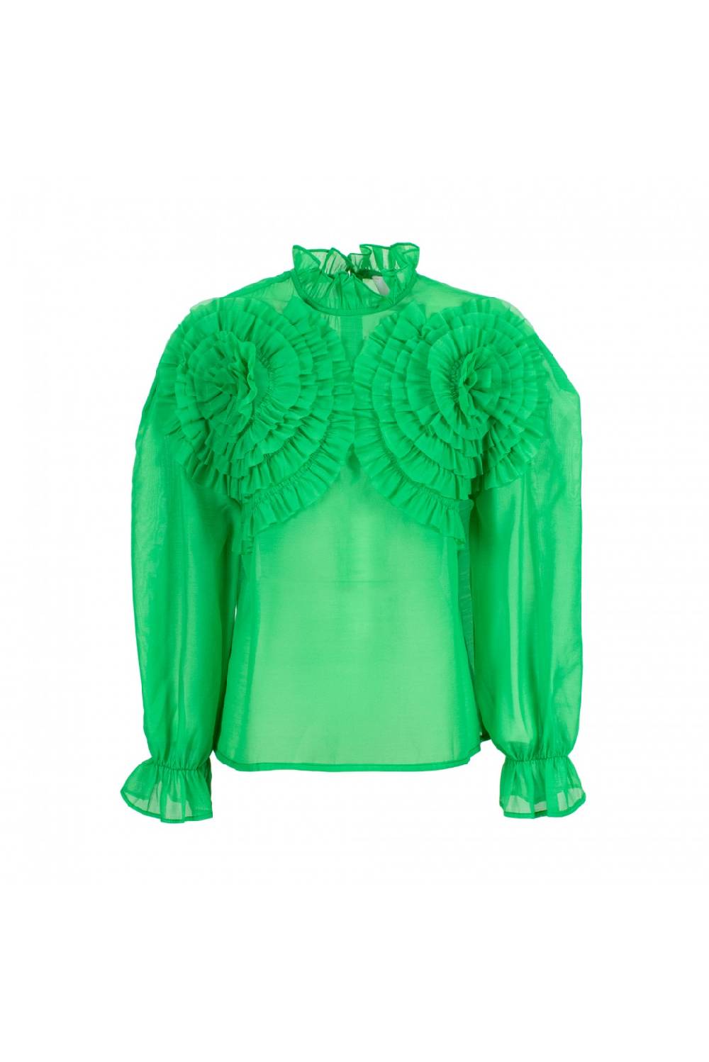 Odì Odì COLONELLA 230S4D7 CAMICIE E BLUSE VERDE