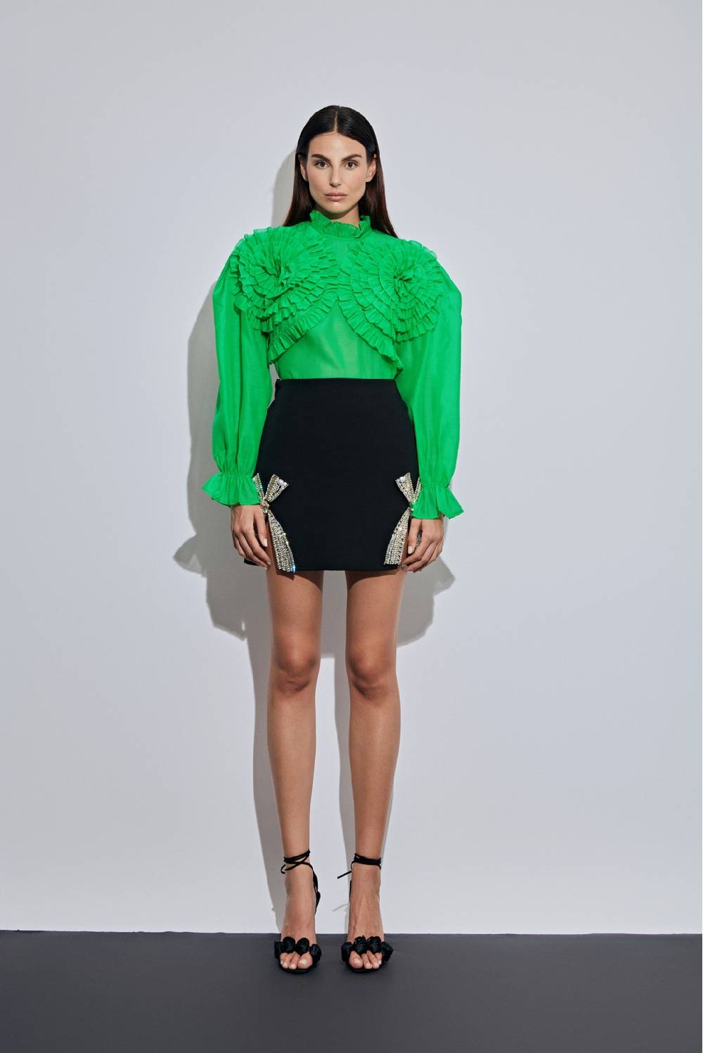 Odì Odì COLONELLA 230S4D7 CAMICIE e BLUSE VERDE