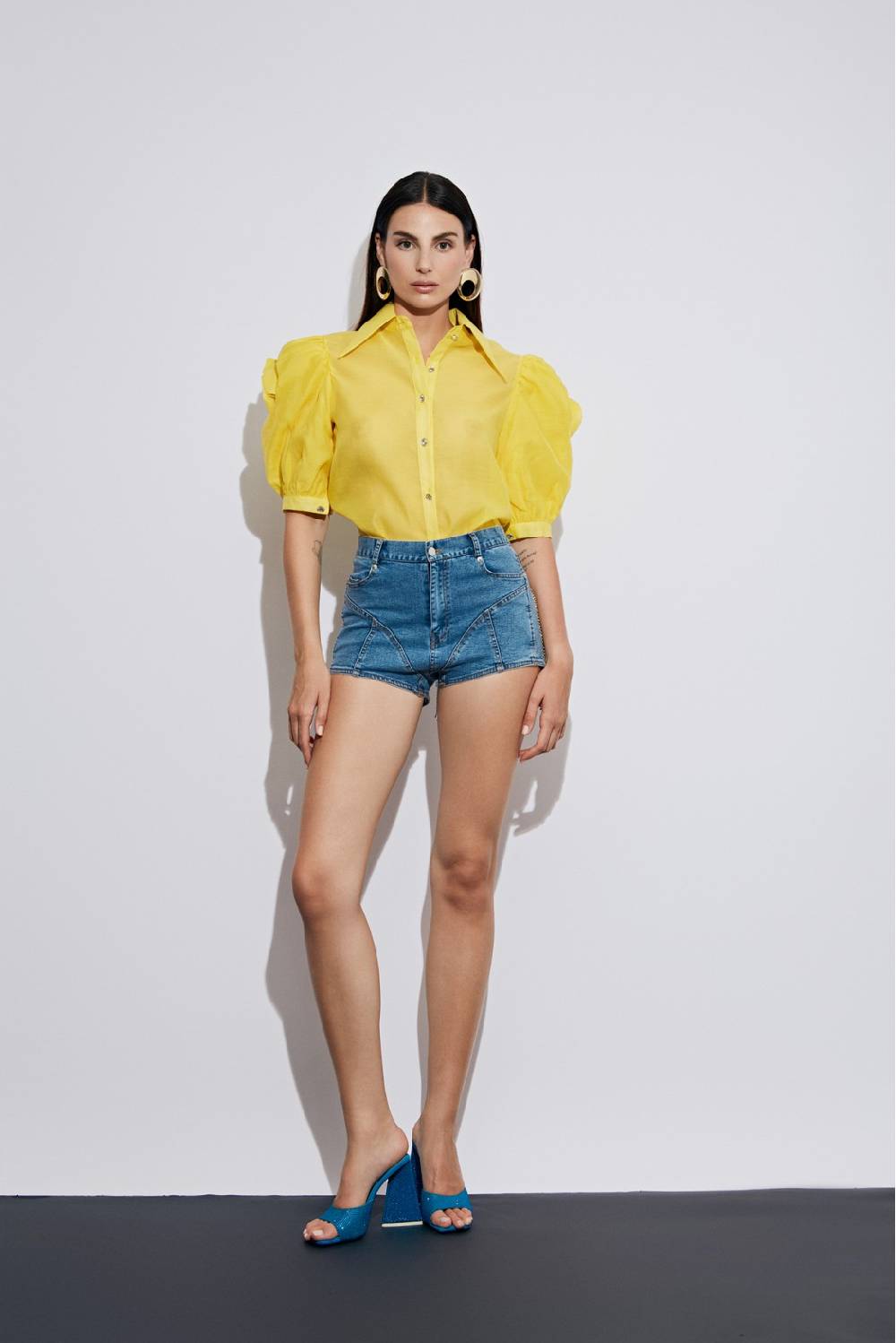 Odì Odì COMANO250S4D9 CAMICIE e BLUSE GIALLO