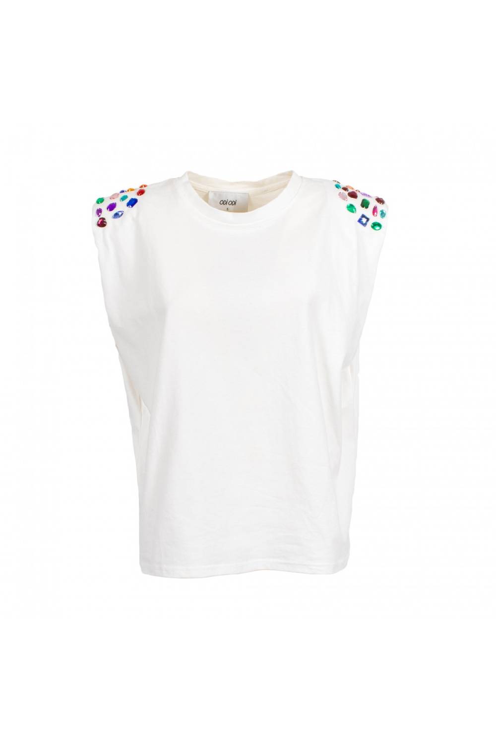 Odì Odì FERLA 000S4D7 T-SHIRT BIANCO