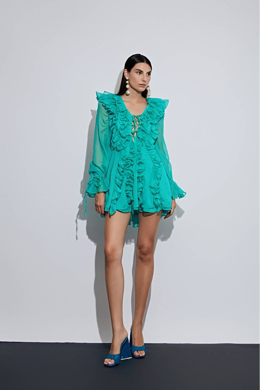 Odì Odì JADE 110S409 ABITI TURCHESE